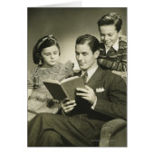Father Reading to Son (Front)