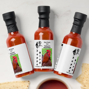 Father Rooster Best Pappa Ever Photo Name Hot Sauces