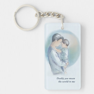 Father’s Day Acrylic Keychain