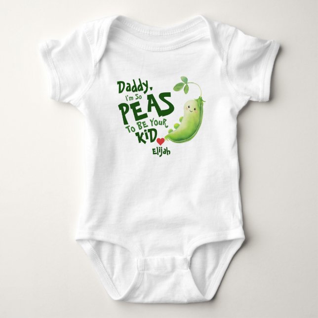 Father’s Day Baby Outfit - Cute Gift for Dad Baby Bodysuit (Front)