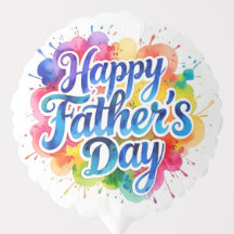 Father’s Day Balloon – Happy Father’s Day Design