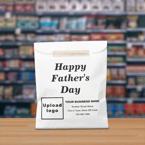 Fatherâs Day Business White Paper Bag