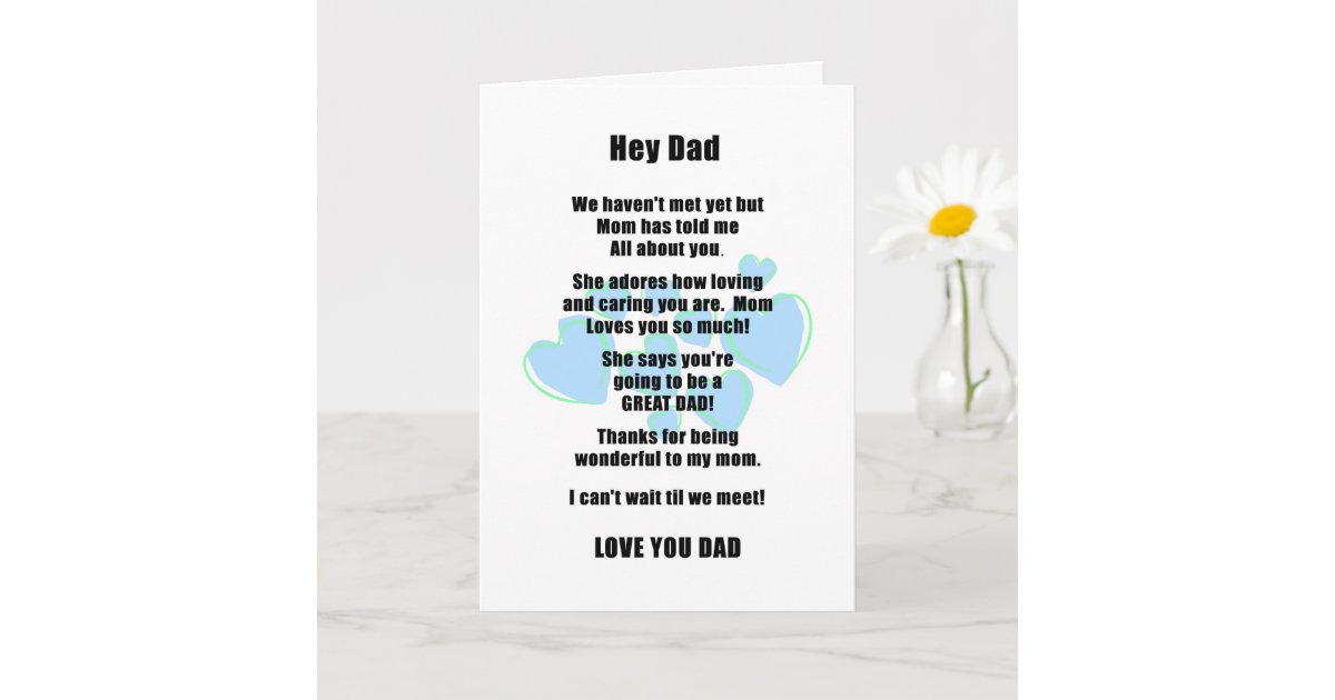 Father s Day Card for Expectant Dad Zazzle Father s Day Card for Expectant Dad Zazzle