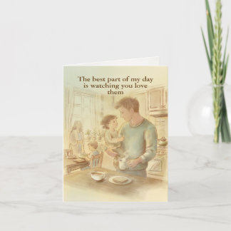 Father’s Day Card - Small folded- from partner