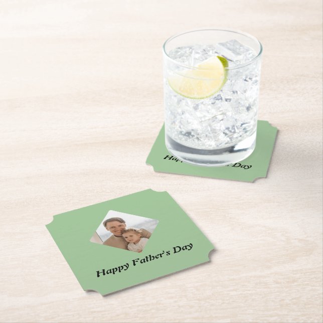 Father’s Day Coaster – Personalized Pastel Gift (Insitu)