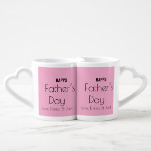 Father’s Day Couples Mug Set for Dad & Partner