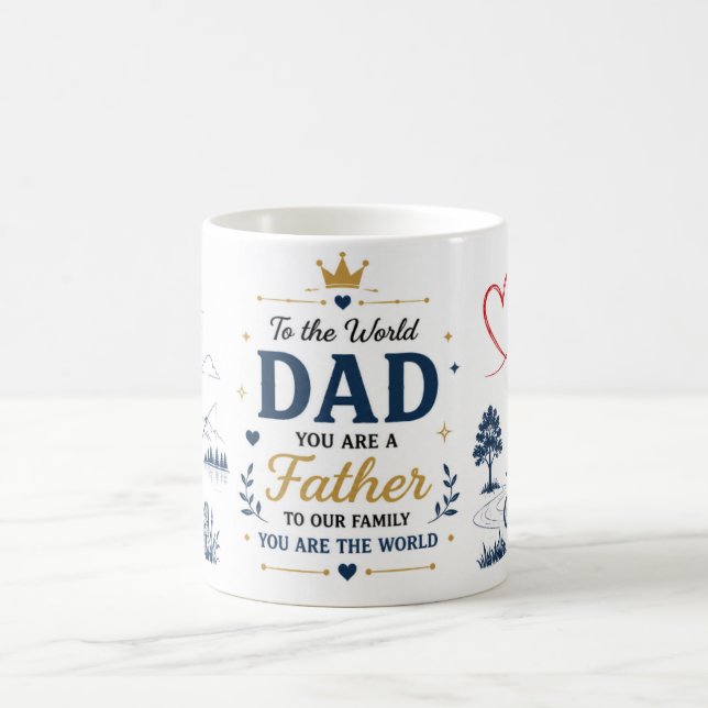  Father’s Day Gift Coffee Cup (Center)