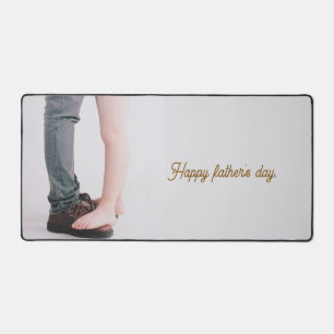 Father’s Day Gift for Dad Custom Photo & Name Desk Mat