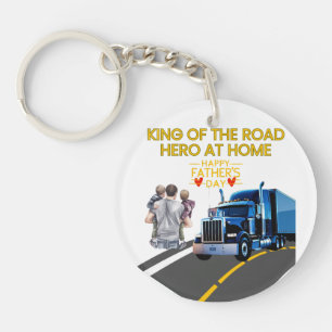 Father’s Day gift for truckers Keychain