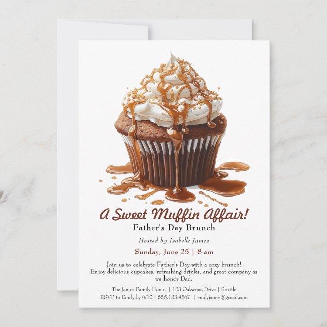 Father’s Day Invitations – Heartfelt, Fun & Custom (Front)