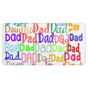 Father’s Day License Plate