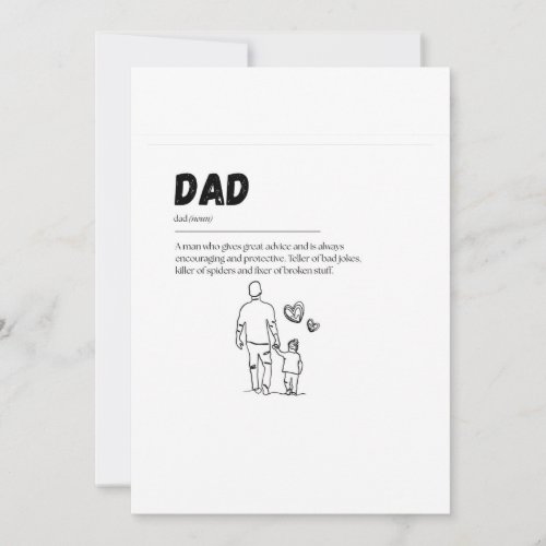 Father’s Day post card