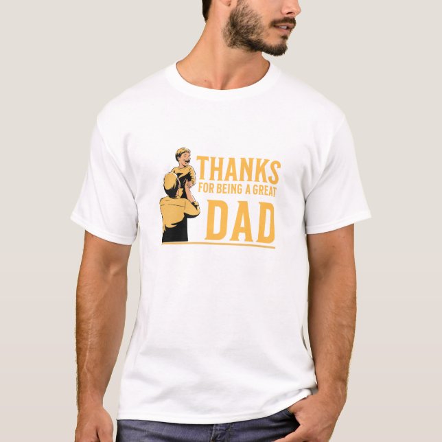 Father’s Day T-Shirt – Dad Gift Tee (Front)