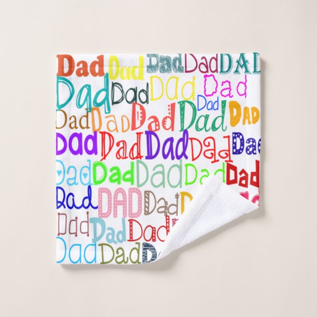 Father’s Day Wash Cloth (Wash Cloth)