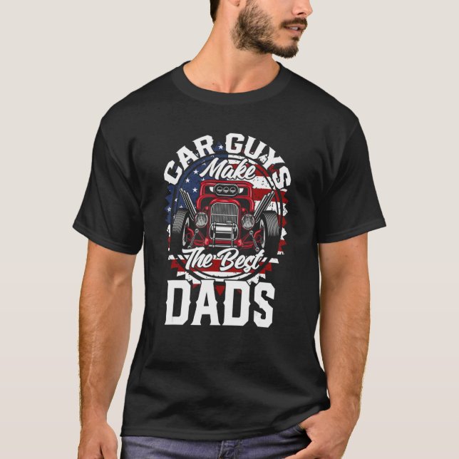 Father s Day Wild Custom Hot Rod T-Shirt (Front)