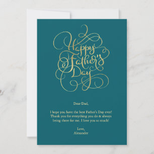 Father’s Day Wishes Invitation