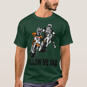 Father Son Motocross Dirt Bike Kids T-Shirt