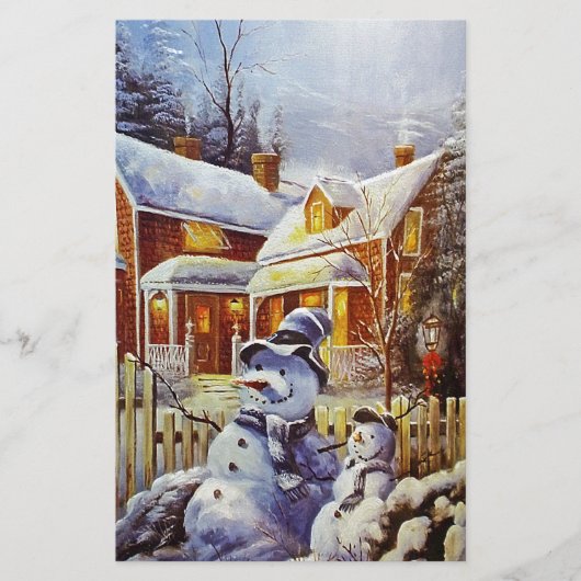 Father & Son Snowman (Front)