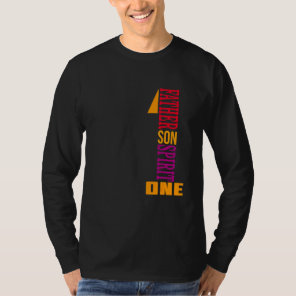 Father Son Spirit One God Blessed Holy Trinity 3 T-Shirt