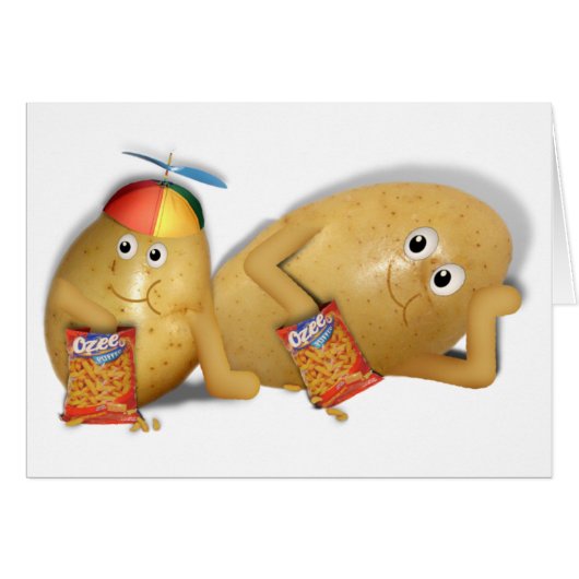 Father & Son Spuds Cards (Front Horizontal)