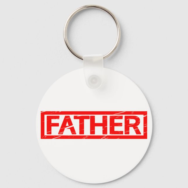 Father Stamp Keychain (Front)