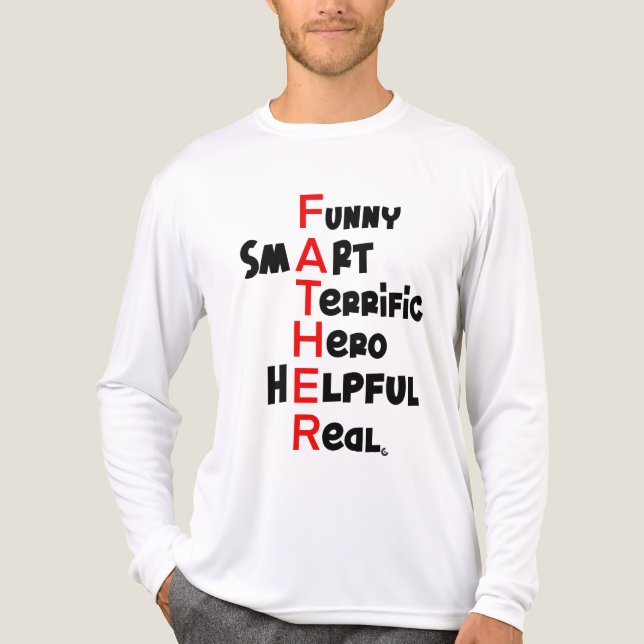 Father T-shirt  Tri-Blend Shirt (Front)