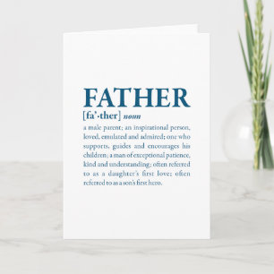 Father Thank You Card