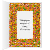 Father, Thanksgiving, fall leaves Cards (Inside (Right))