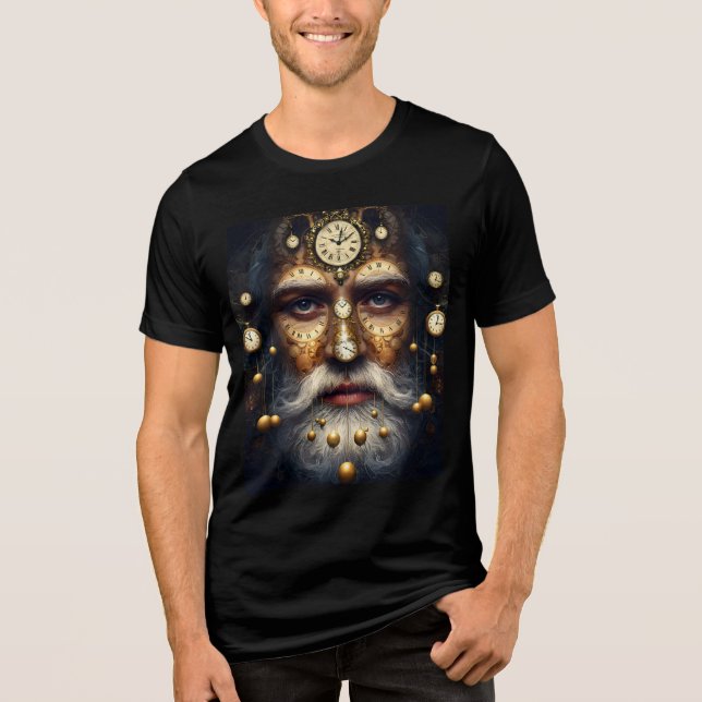 Father Time Tri-Blend Shirt (Front)