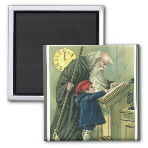 Father Time Wishing You a Happy New Year Magnet