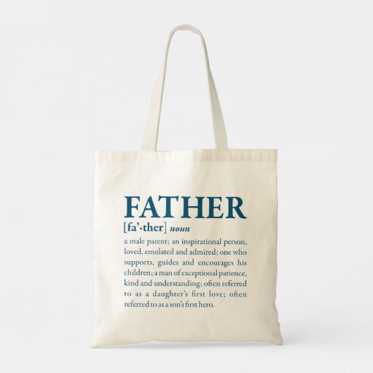 Father Tote Bag (Back)