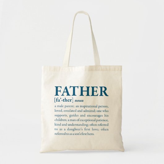 Father Tote Bag (Front)