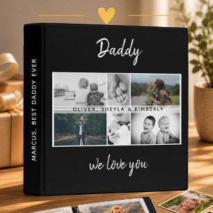 Father with Kids and Family Dad Photo Album 3 Ring Binder