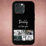 Father with Kids and Family Dad Photo Collage iPhone 13 Pro Case<br><div class="desc">Father with Kids and Family Dad Photo Collage iPhone Case. Collage of 6 photos, father`s name with a sweet message in a trendy white script and names of children that overlay the photos. Add your 6 favorite family photos. Sweet keepsake and a gift for birthday, Father`s Day or Christmas for...</div>