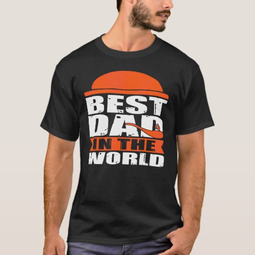 Fatherday Father Papa Daddy Son Daughter 3 T_Shirt