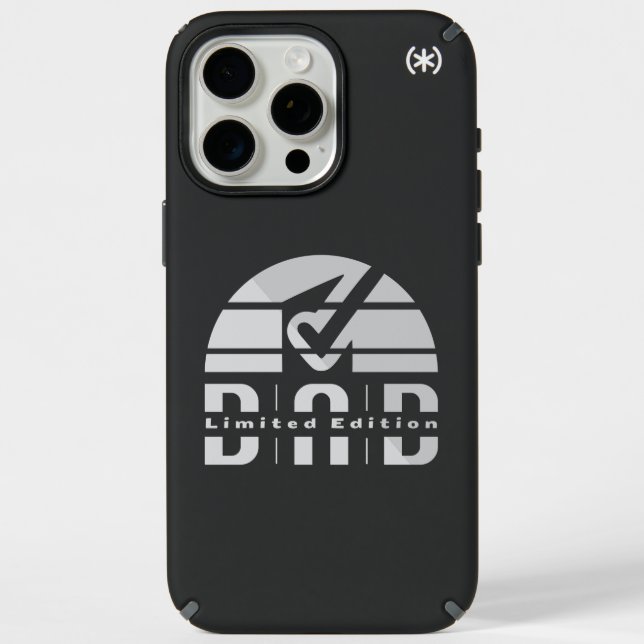Fatherhood Is Unconditional Love: The Dad Edition Speck iPhone Case (Front)