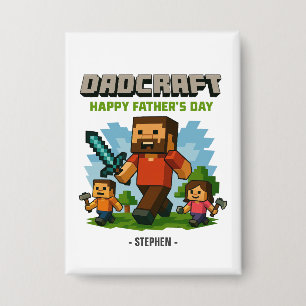 Fatherhood Mode Activated – Happy Father’s Day Button