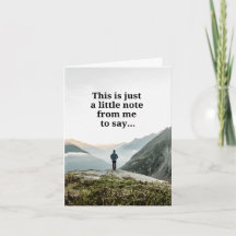 Fatherless Father's Day - Mountain Vertical