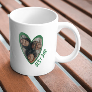 Father's Dad Gift Mug - Custom Photo and Message