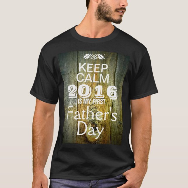 "Father's Day 2016" T-Shirt (Front)