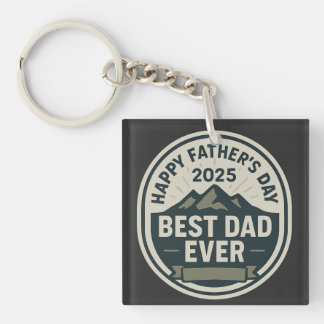 Father's day 2025 keychain