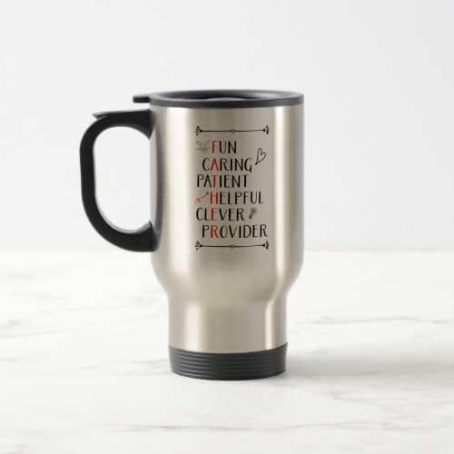 Fathers Day Acrostic Custom Year Travel Mug