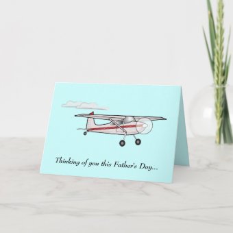 Father's Day: Airplane Card | Zazzle