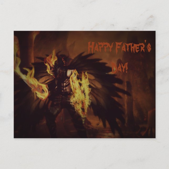 Father's Day Angel Postcards (Front)