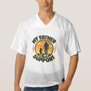 Father's Day Appreciation Men's Football Jersey