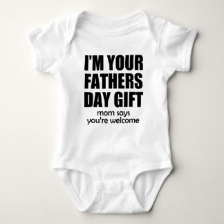 father's day baby bodysuit