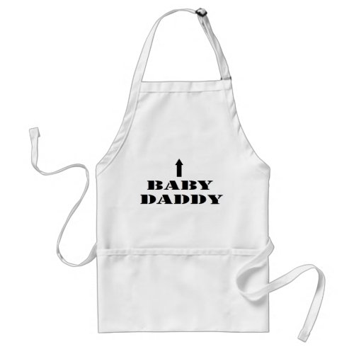 FATHERS DAY  BABY DADDY REVEAL  ADULT APRON