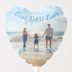 Father's Day Balloon Gift with Your Dad Photo