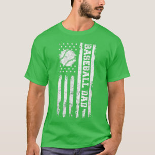 Fathers Day Baseball Dad Gifts Dad Men Kids Baseba T-Shirt