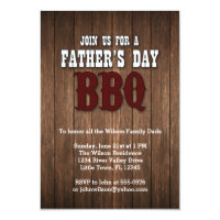 Father's Day BBQ Card